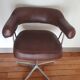 Leather barber chair