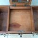 Louis XV style work table in walnut veneer