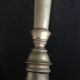 Pair of candlesticks, art nouveau, golden bronze