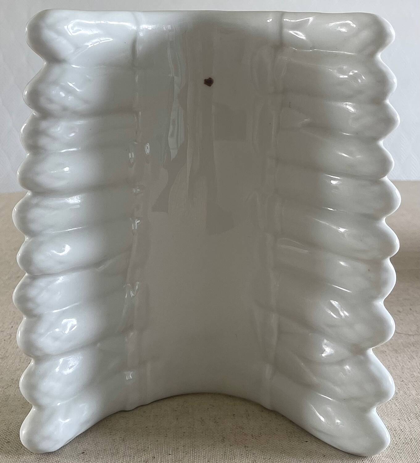 19th century porcelain asparagus dish.