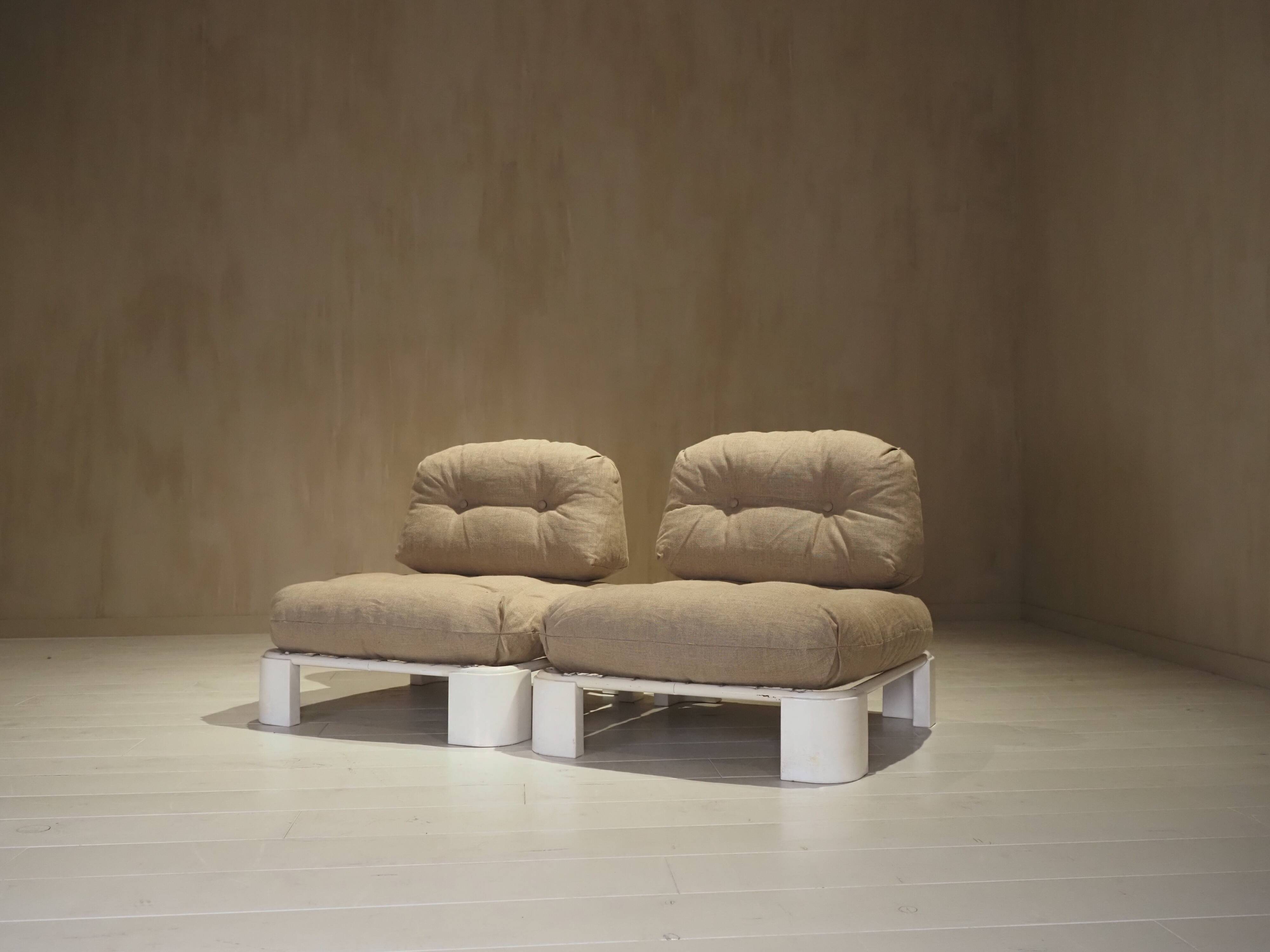 Pair of lounge chairs 'Klacken' by Carl-Henrik Spak