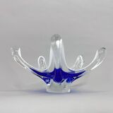 Art Glass Bowl by Josef Hospodka for Chribska Glassworks, 1960's