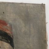 Portrait oil XIX ieme