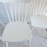 Set of six vintage Scandinavian chairs