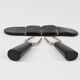 Carl Aubock Pair Forks, Horn, Brass, Leather Holder, Corn Cob Skewers 1930s