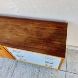 Vintage oak row 1960