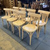 Set of 8 bistro chairs