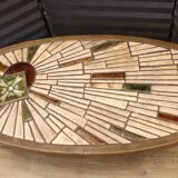 Ceramic coffee table, Vallauris, 1960