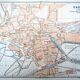 Imprimée en 1902, carte de Caen.