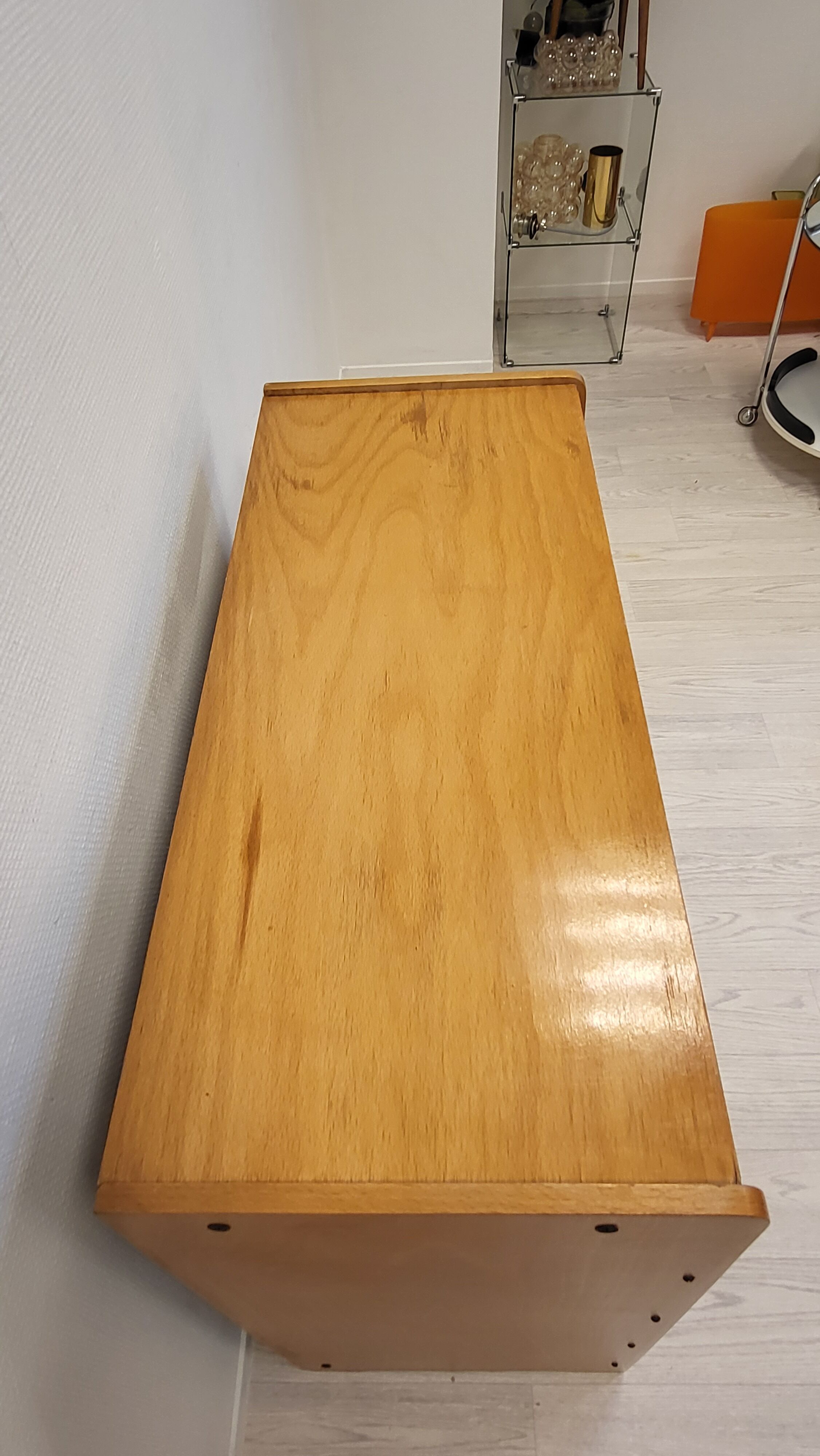 Vintage shoes cabinet