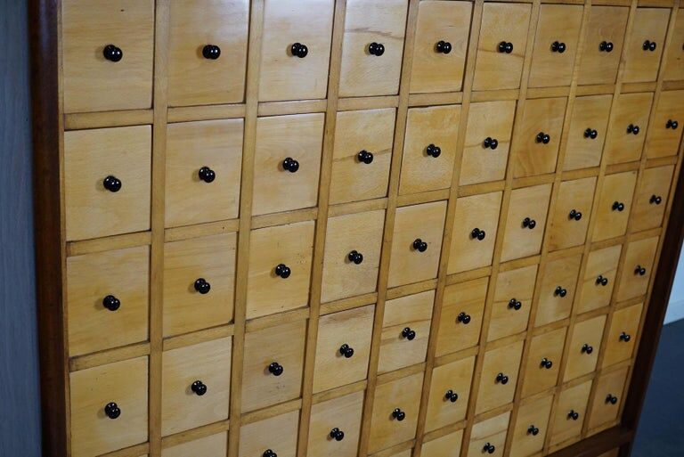 Dutch industrial apothecary's cabinet of the 20th century