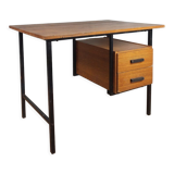 Vintage wood and iron desk