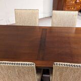 Wooden dining table
