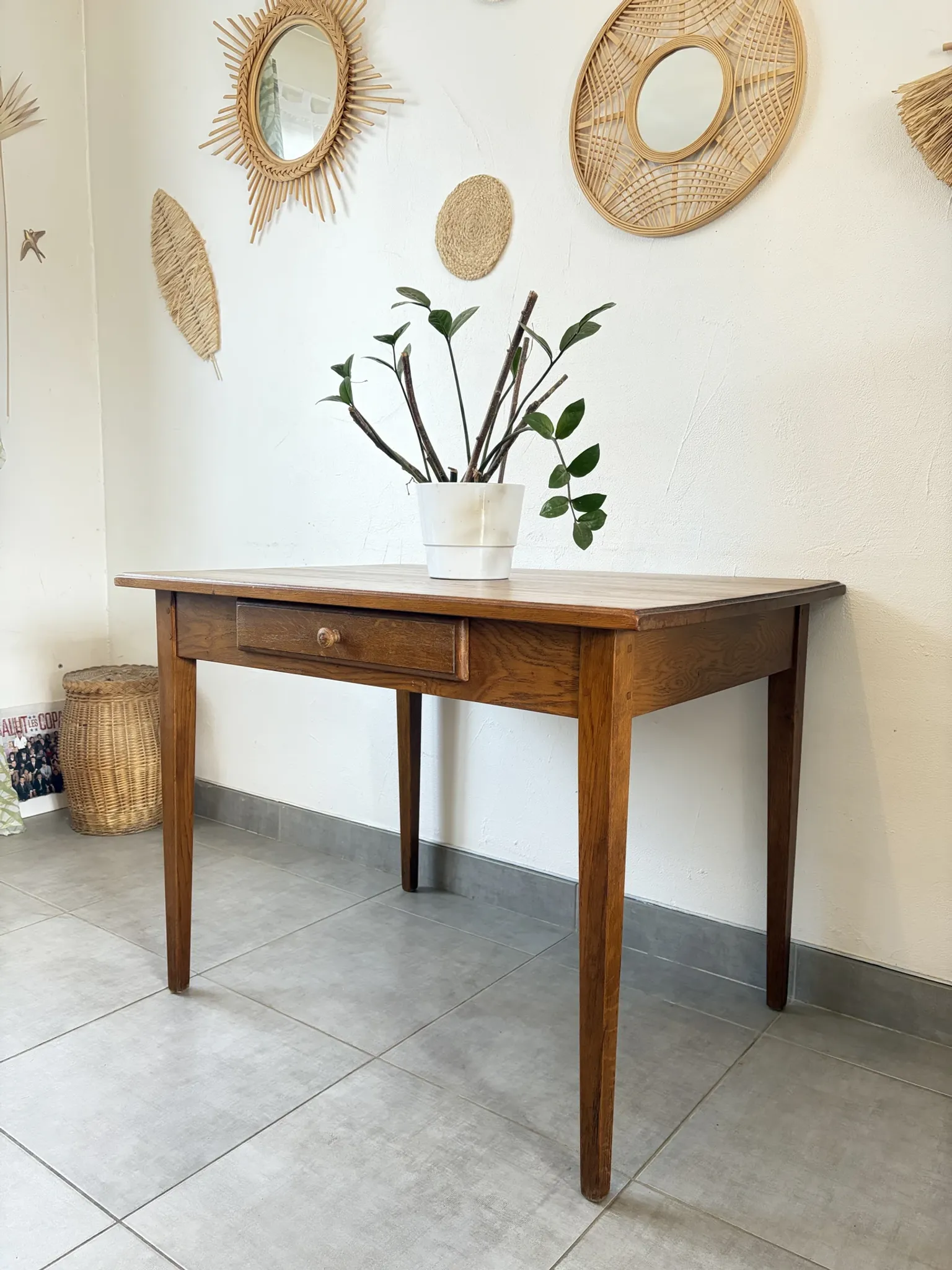 Vintage farmhouse table