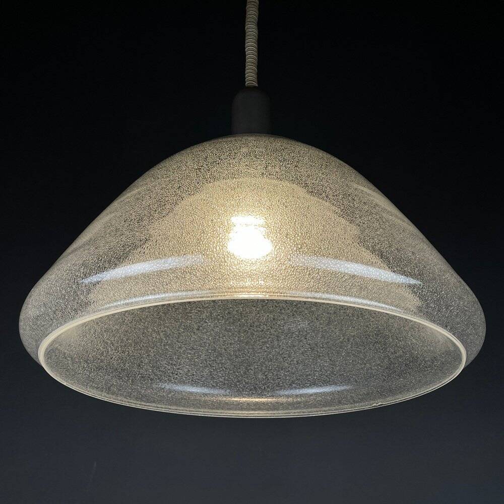 Murano pendant lamp attributed to Carlo Nason for Mazzega, Italy, 1960s.