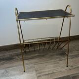 Magazine holder end table