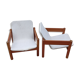 Paire fauteuils scandinave