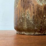 Brutalist Fat Lava Vase in Ceramic by Ruscha, West Germany, 1960s