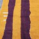 Authentic handmade pure wool rug size 1/2 m