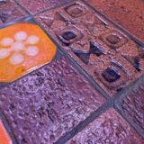 Glazed ceramic coffee table