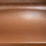 Wassily chair by Marcel Breuer, in brown leather, Italy, 1980s