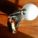 Bedside lamp shaped Art Deco ball of the 30s