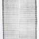 6x9 distressed gray vintage rug 195x280cm