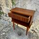 Melamine bedside table