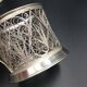 4 russian tea cups silver metal watermarked ussr