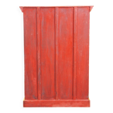 Antique painted folk art cabinet