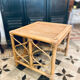 Small rattan coffee table
