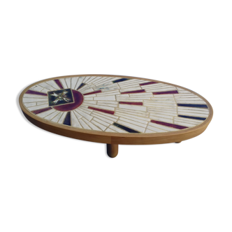 Table basse céramique barrois