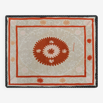 Tapis noué à la main, tapis turc vintage 130x159 cm