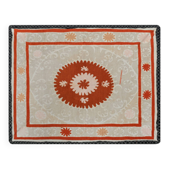 Tapis noué à la main, tapis turc vintage 130x159 cm