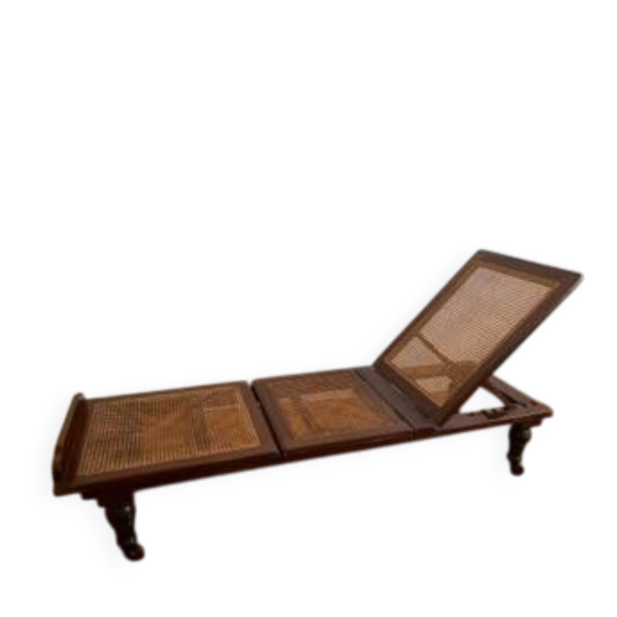 Victorian Antique Folding and Adjustable Divan