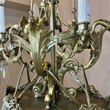 Large chandelier counter, billiards, casino