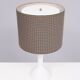 Lampe de table Kastrup Holmegaard en verre opalin Danemark années 1960