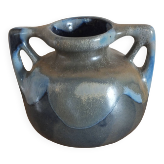 Art Deco vase in enamelled stoneware Atelier d'Art Jack Lebrec
