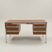 Modernist desk signed Heuliez France – 1970s
