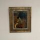 Original Swedish Oil on Panel – "The Bullfight" by Owe Wessbohn – Dated 1953 – Framed Period Piece – 59 × 51 cm