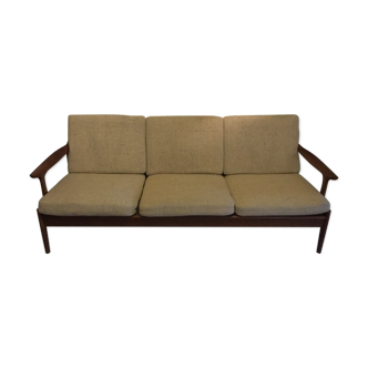 Massive teak sofa years 69