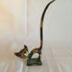 Bronze cat decoration