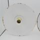 Duo of enamelled sheet metal sconces