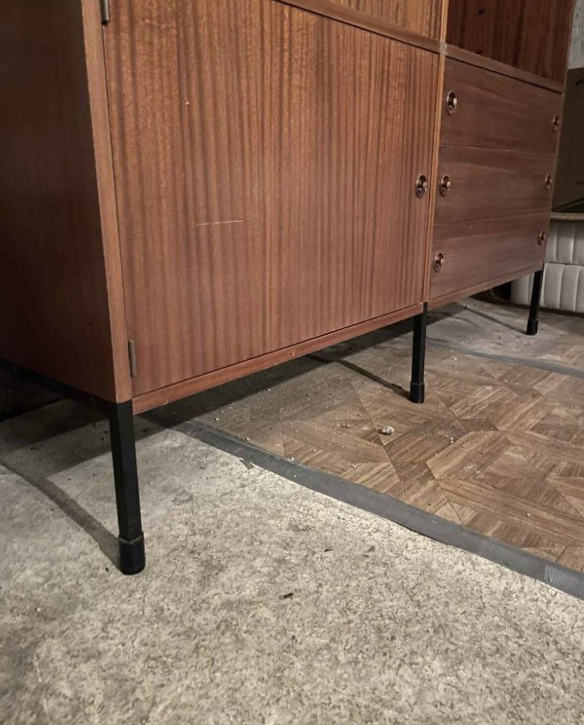 Storage furniture, secretary 1960