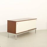 Enfilade Airborne with lacquered sliding doors, France, 1960s