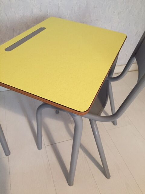 Vintage school desk and chair