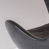 Early ‘Egg’ armchair designed by Arne Jacobsen for Fritz Hansen, Denmark 1958.
