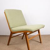 Set of 3 Danish armchairs, laminated beech and mahogany, model AX, Peter Hvidt.