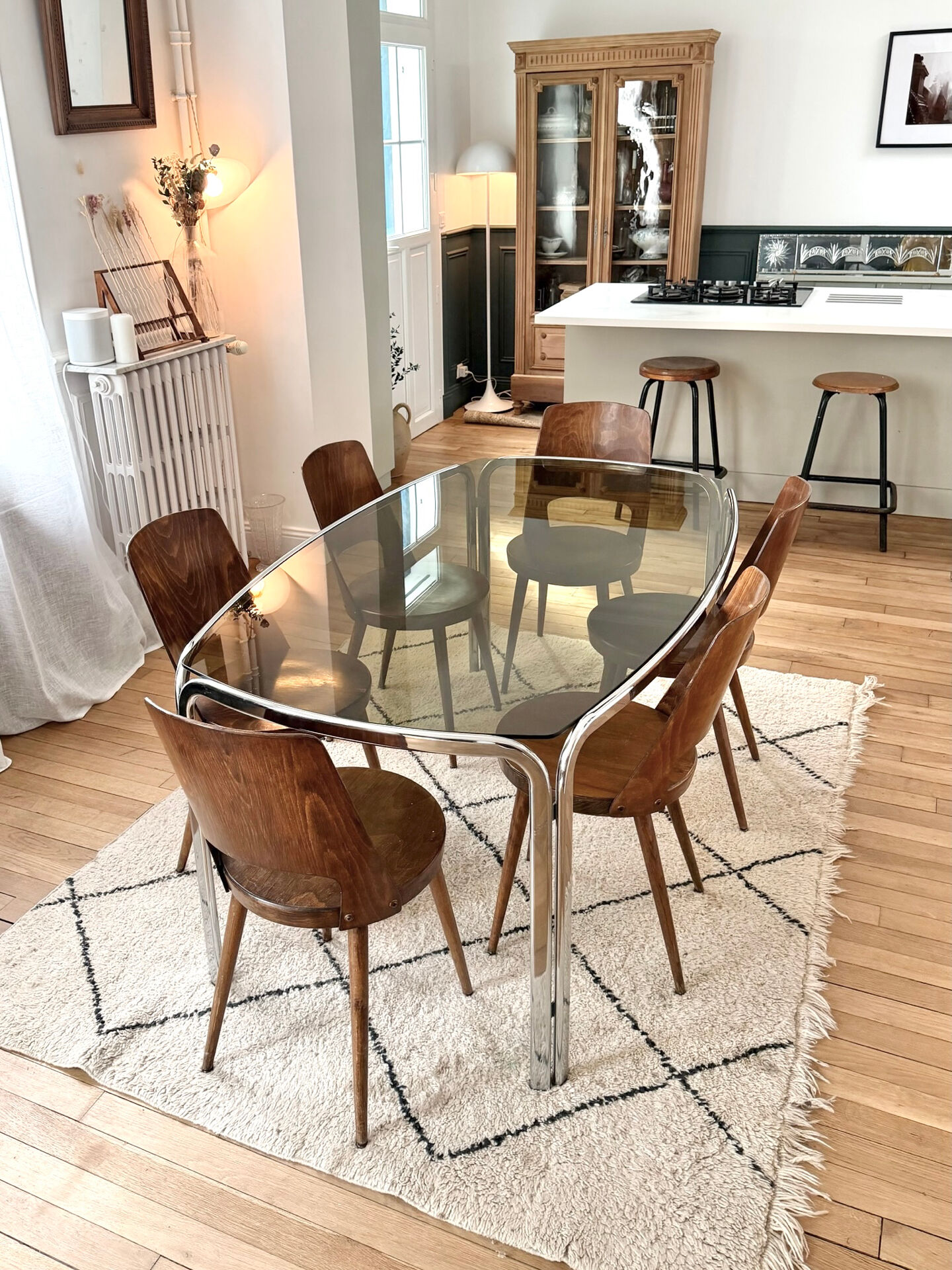Table italienne vintage années 60