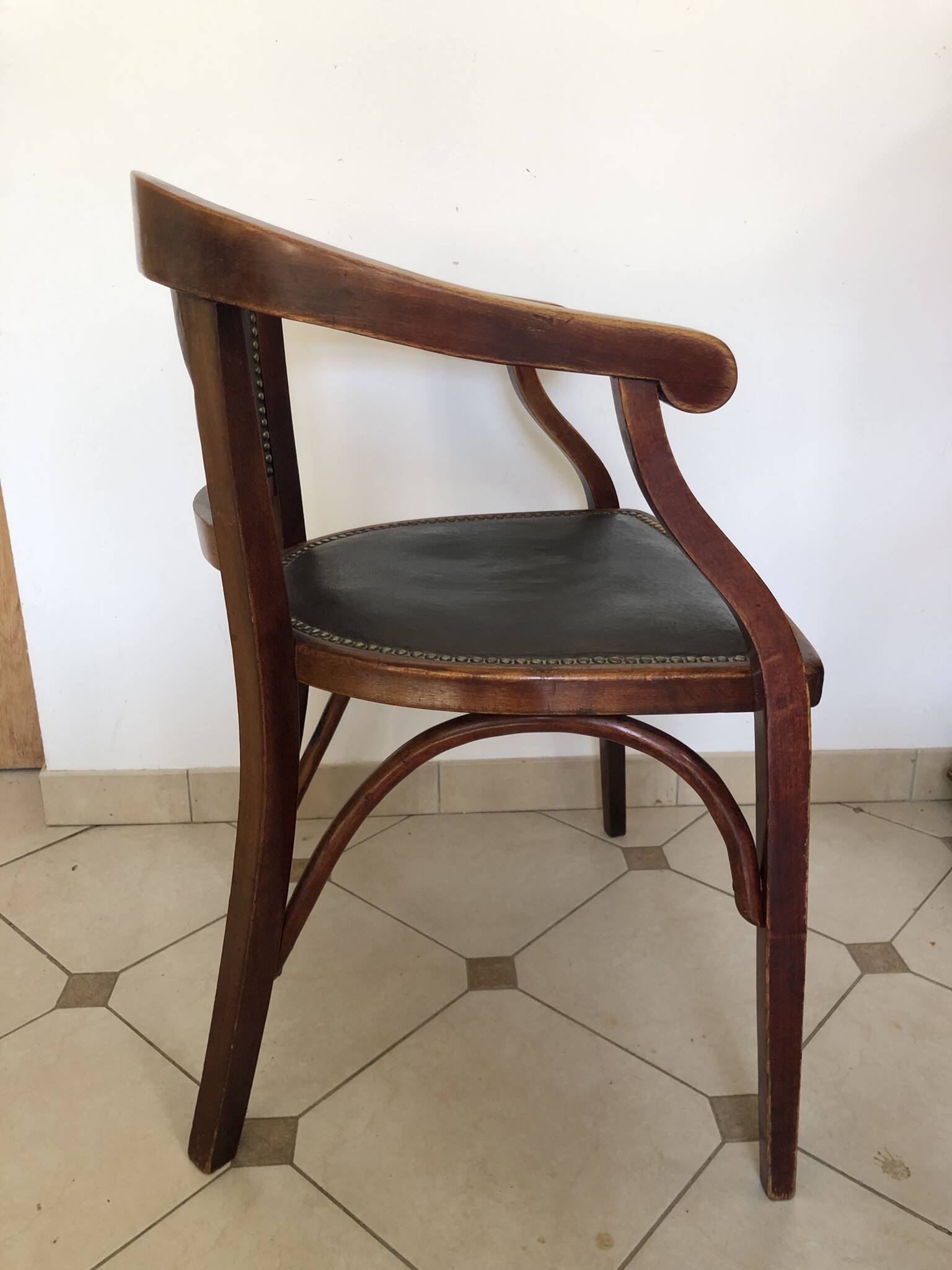 Pair of Fischel armchairs 1900